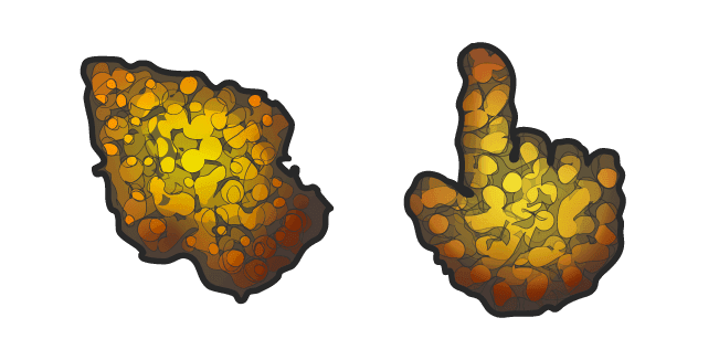 Materials Glowstonecustom cursor pack