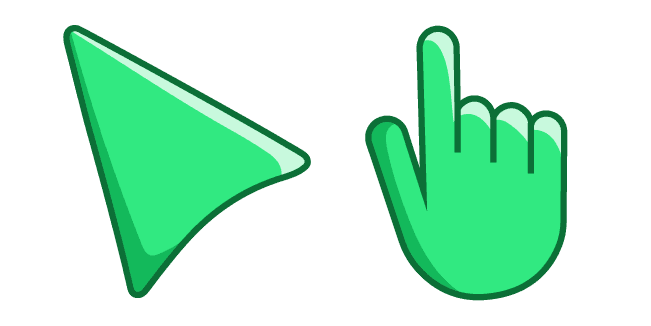 Medium Spring Greencustom cursor pack