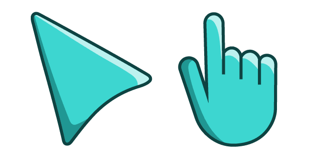 Medium Turquoisecustom cursor pack