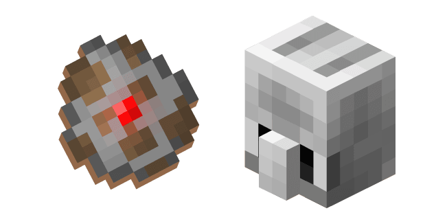 Minecraft Agent and Spawn Eggcustom cursor pack