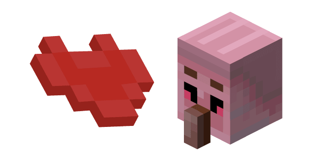 Minecraft Love Golemcustom cursor pack