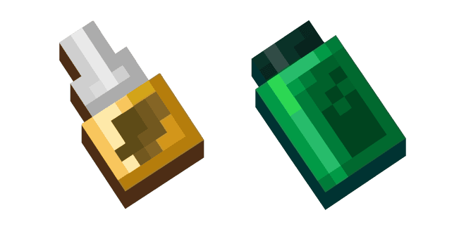 Minecraft Medicine Eye Drops and Elixircustom cursor pack