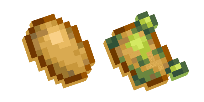 Minecraft Potato and Poisonous Potatocustom cursor pack