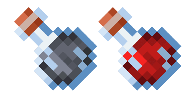 Minecraft Potionscustom cursor pack