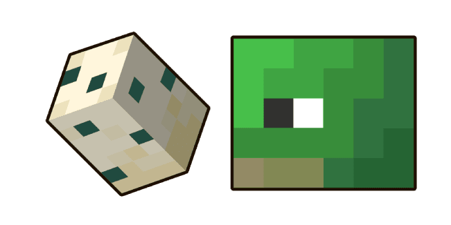 Minecraft Turtle Eggcustom cursor pack