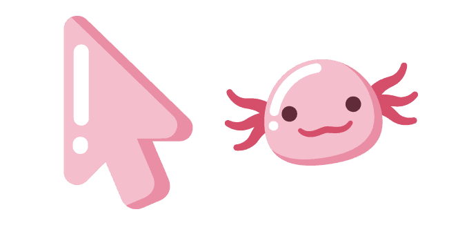 Minimal Axolotlcustom cursor pack