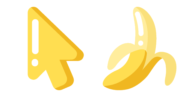 Minimal Bananacustom cursor pack