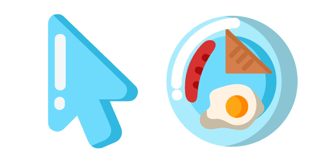 Minimal English Breakfastcustom cursor pack