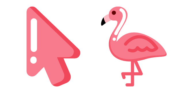 Minimal Flamingocustom cursor pack