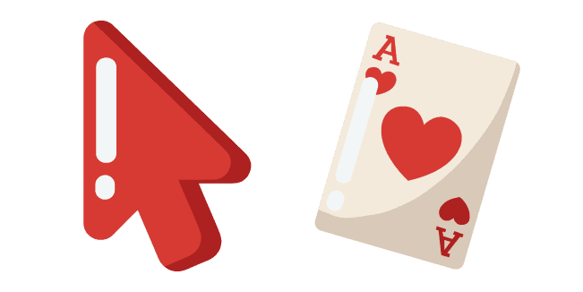 Minimal Playing Cardcustom cursor pack