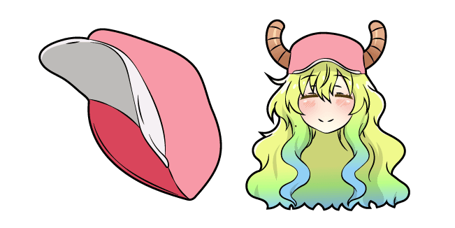 Miss Kobayashi's Dragon Maid Quetzalcoatl and Capcustom cursor pack