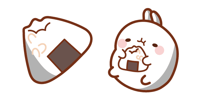 Molang and Onigiricustom cursor pack