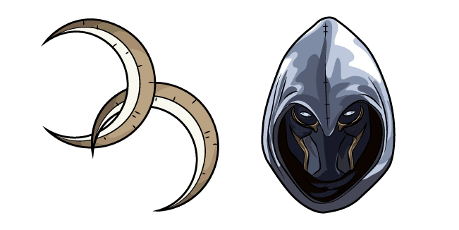 Moon Knight and Crescent Dartscustom cursor pack