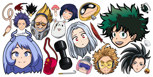 My Hero Academia cursor collection