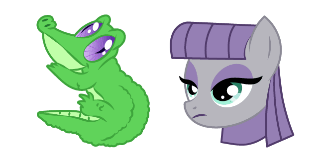 My Little Pony Doctor Maud Pie and Crocodilecustom cursor pack