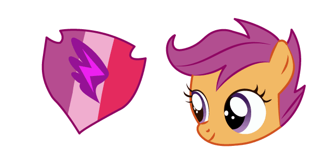 My Little Pony Scootaloocustom cursor pack