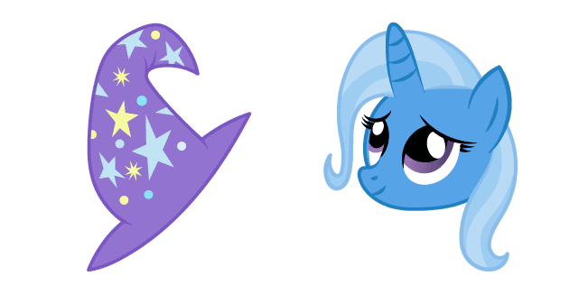 My Little Pony Trixie Lulamoon and Purple Hatcustom cursor pack