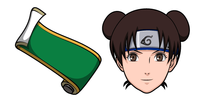 Naruto Tenten and Scrollcustom cursor pack