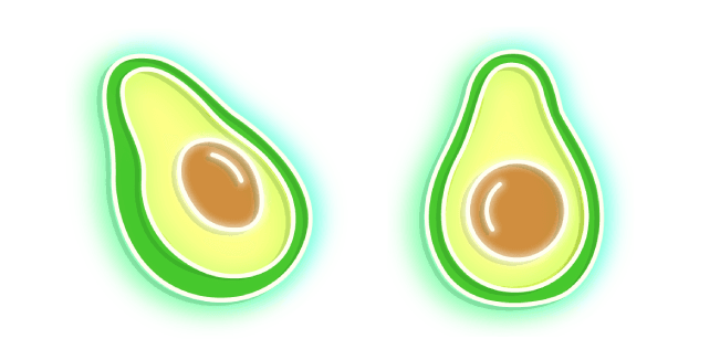 Neon Avocadocustom cursor pack