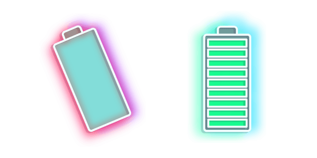 Neon Batterycustom cursor pack