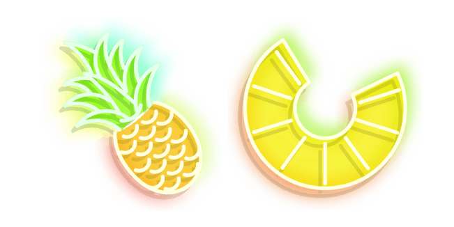 Neon Pineapplecustom cursor pack