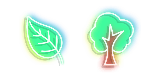 Neon Tree and Leafcustom cursor pack