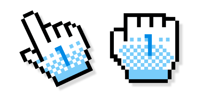 Nintendo Wii Handcustom cursor pack