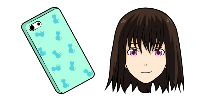 Noragami Iki Hiyori and Phonecustom cursor pack