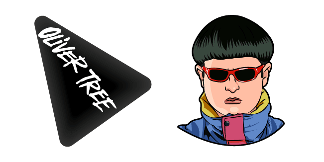 Oliver Tree and Logocustom cursor pack