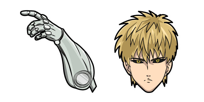 One Punch Man Genoscustom cursor pack