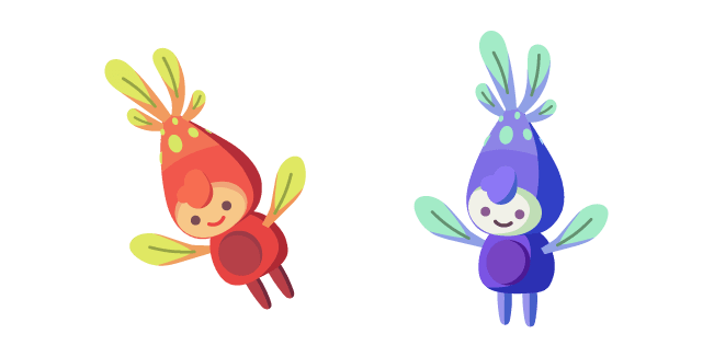 Ooblets Gubwee and Gleamy Gubweecustom cursor pack