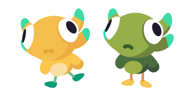 Ooblets Quabbo and Gleamy Quabbocustom cursor pack