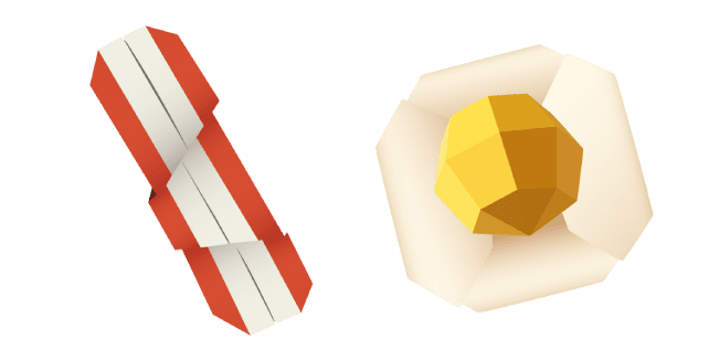 Origami Bacon and Eggcustom cursor pack