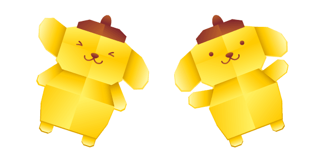 Origami Pompompurincustom cursor pack