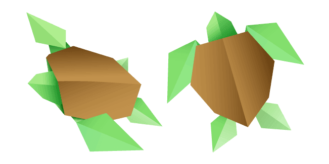 Origami Turtlecustom cursor pack