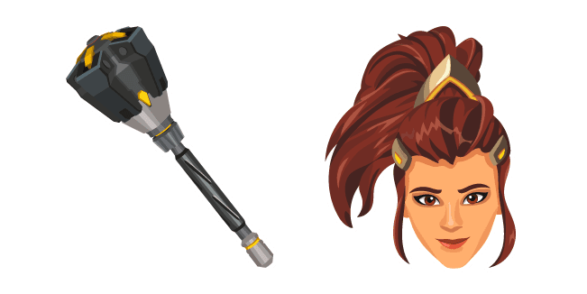 Overwatch 2 Brigitte Rocket Flailcustom cursor pack