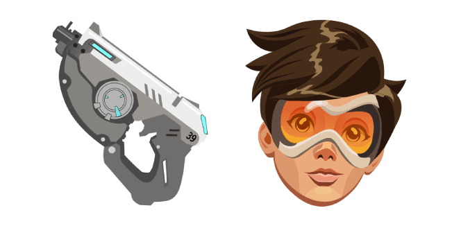 Overwatch 2 Tracer Pulse Pistolcustom cursor pack