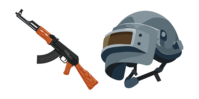 PUBG Helmet and AKMcustom cursor pack