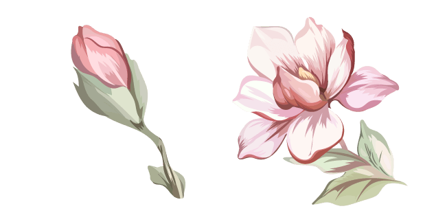 Pink Magnoliacustom cursor pack