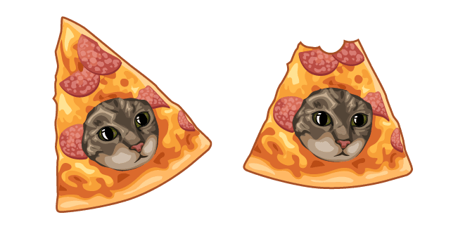 Pizza Catcustom cursor pack