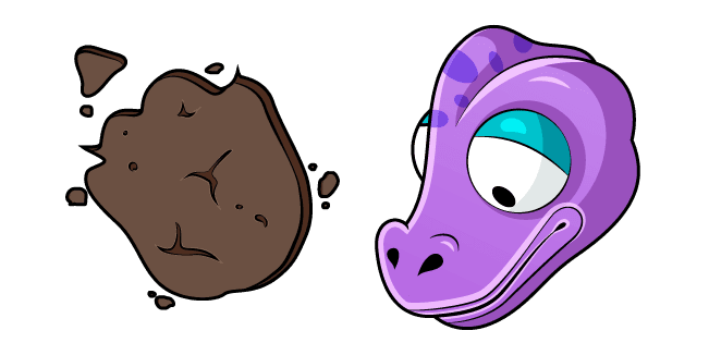 Plants vs. Zombies Brontosauruscustom cursor pack