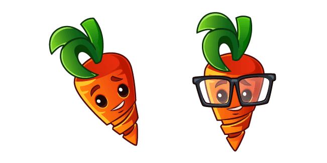 Plants vs. Zombies Intensive Carrotcustom cursor pack