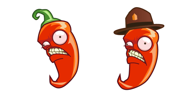 Plants vs. Zombies Jalapenocustom cursor pack