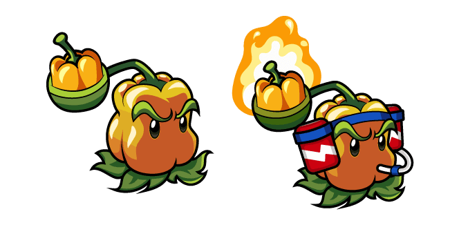 Plants vs. Zombies Pepper-Pultcustom cursor pack