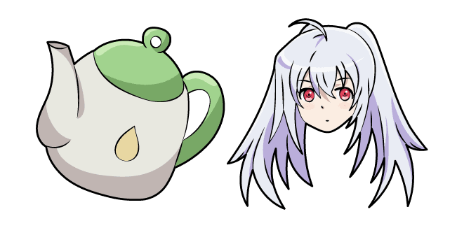 Plastic Memories Isla and Teapotcustom cursor pack