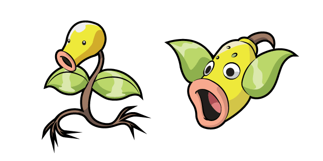 Pokemon Bellsprout and Weepinbellcustom cursor pack