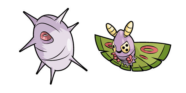 Pokemon Cascoon and Dustoxcustom cursor pack