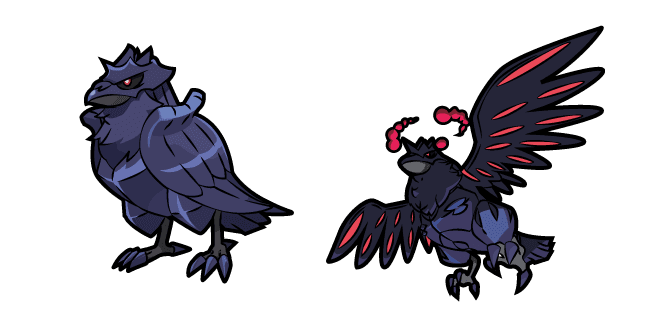 Pokemon Corviknight and Gigantamaxcustom cursor pack