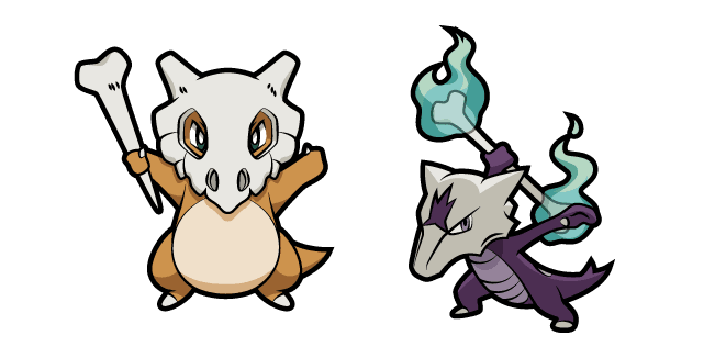 Pokemon Cubone and Marowakcustom cursor pack