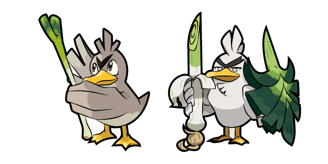 Pokemon Farfetch'd and Sirfetch'dcustom cursor pack